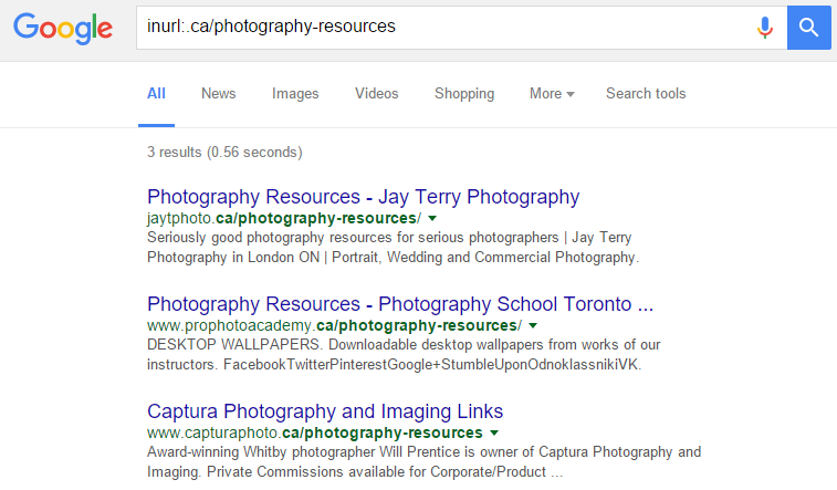 inurl-ca-photography-resources