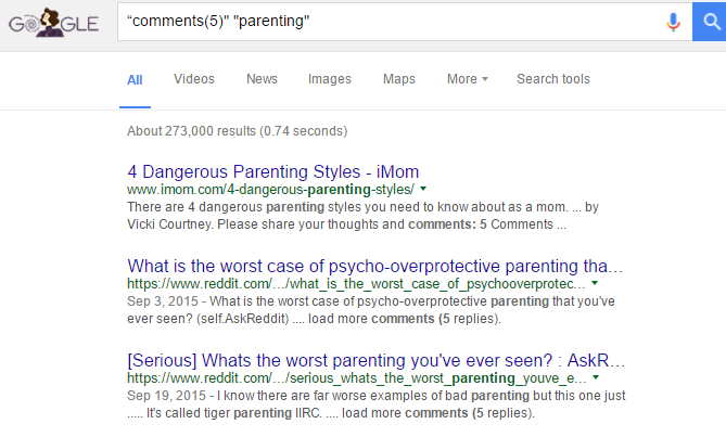 parenting tips google search