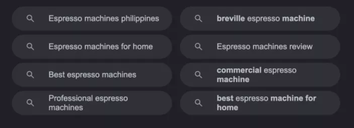 google autosuggest keywords