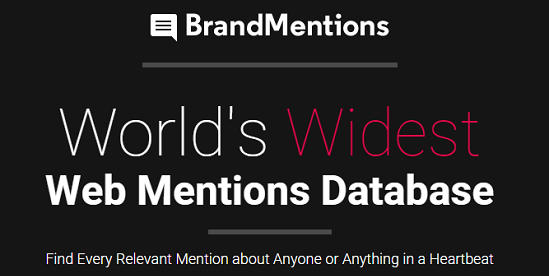 brandmentions homepage