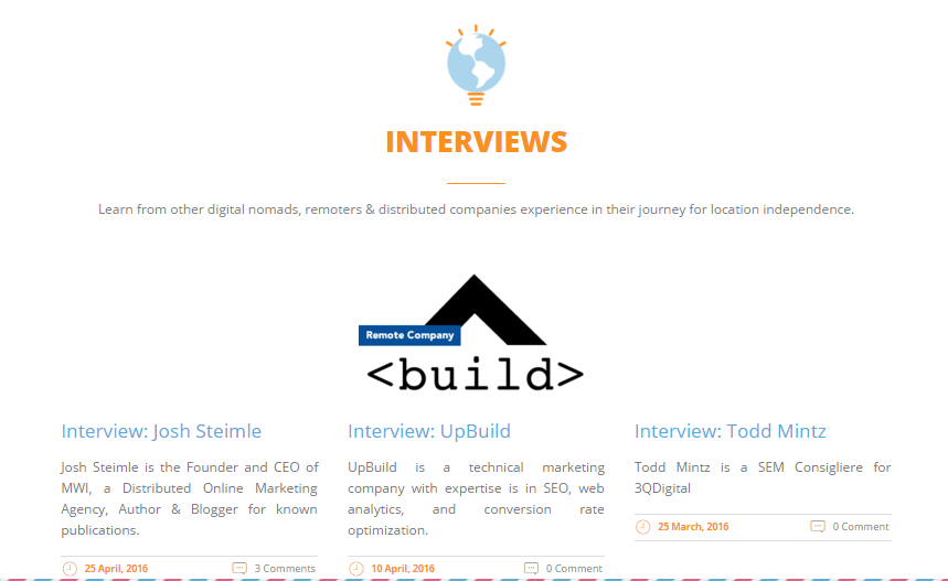 remoters interview series