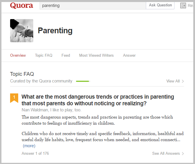parenting quora