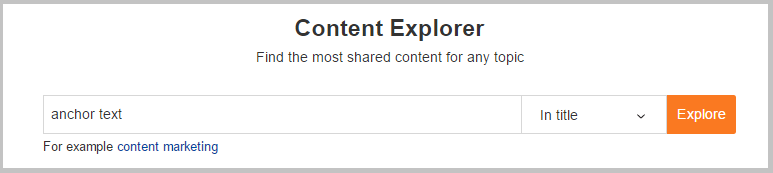 ahrefs content explorer