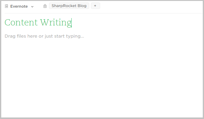 content-writing-evernote