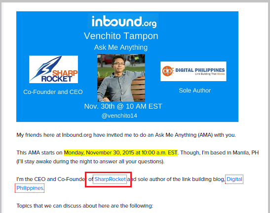 inbound org community backlink