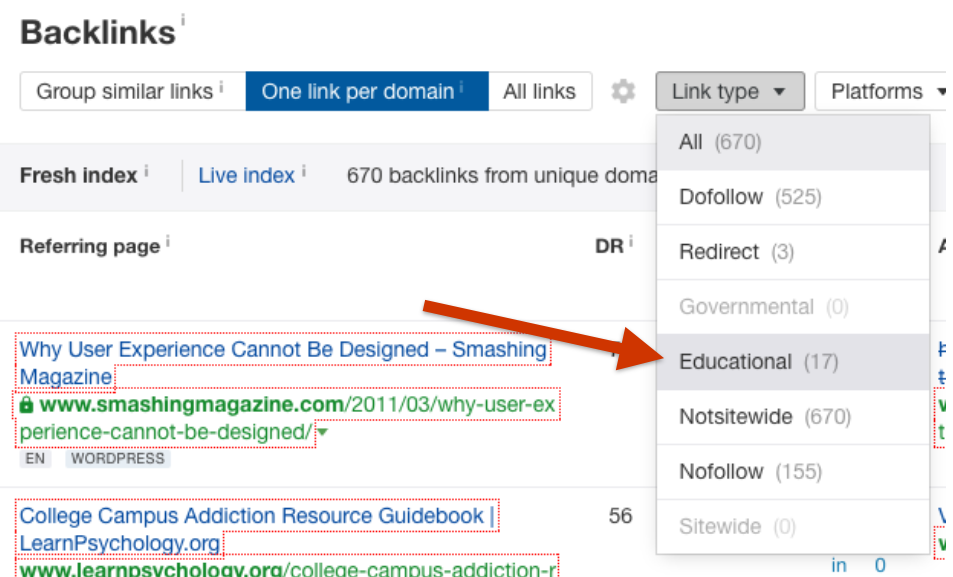 ahrefs-filter-edu-links