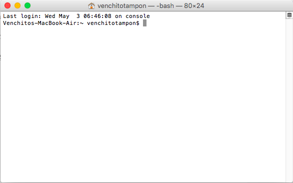 mac terminal