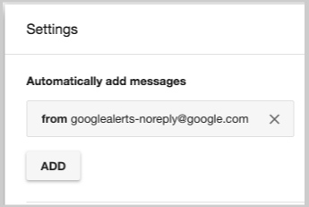 how to manage google alerts google inbox