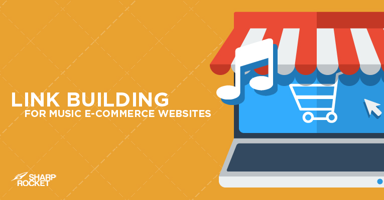 link building music ecommerce