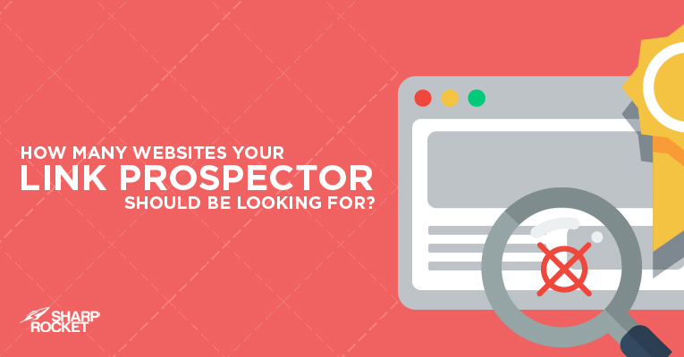 how many websites your link prospector should be looking for