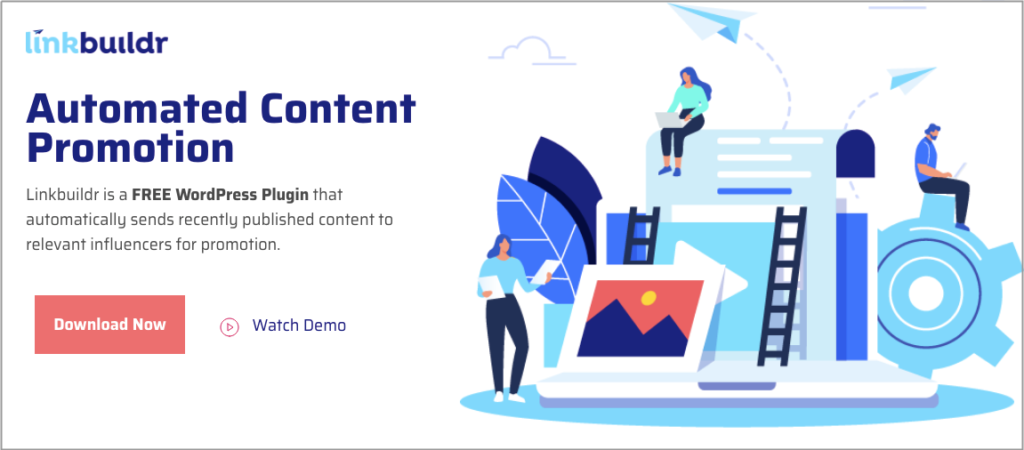 linkbuildr content promotion tool