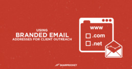 branded email addresses for client outreach