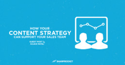 content strategy support sales team