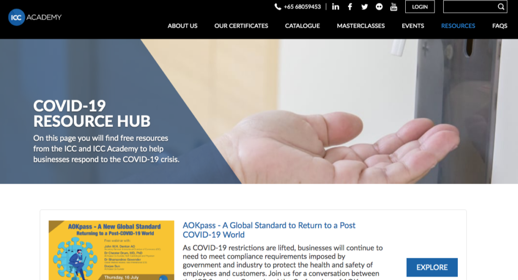 covid 19 resources hub