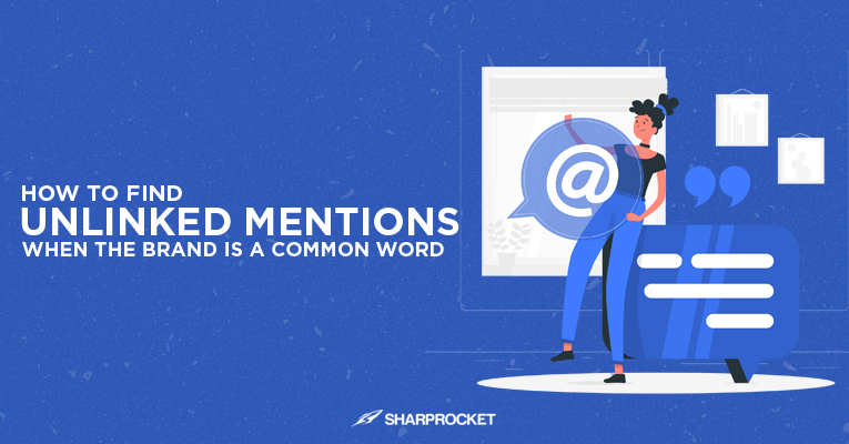 unlinked mentions when brand name common word