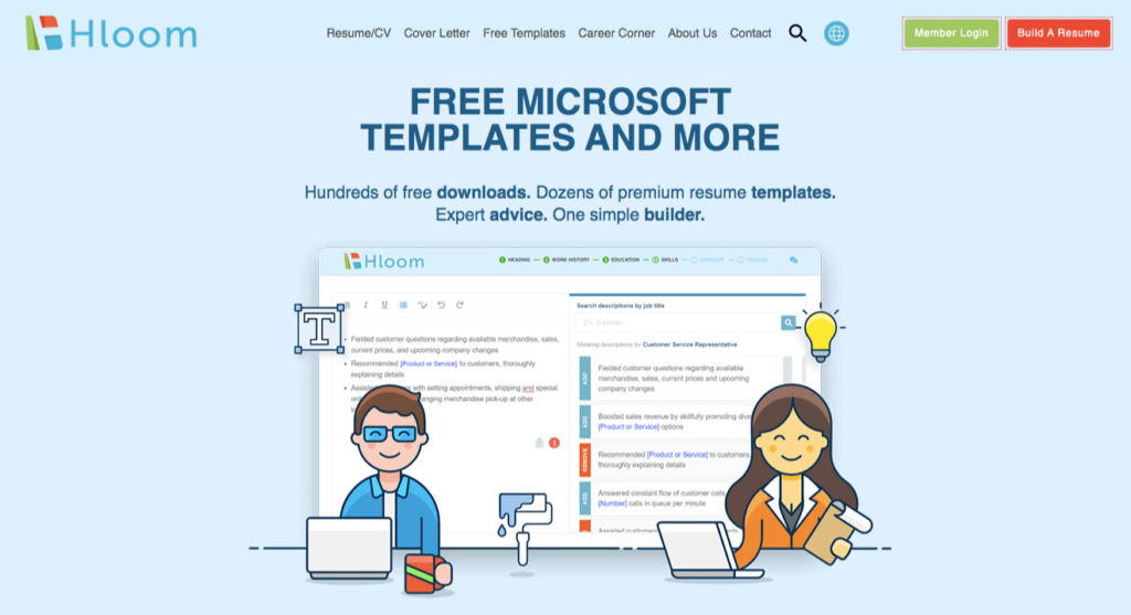 hloom templates