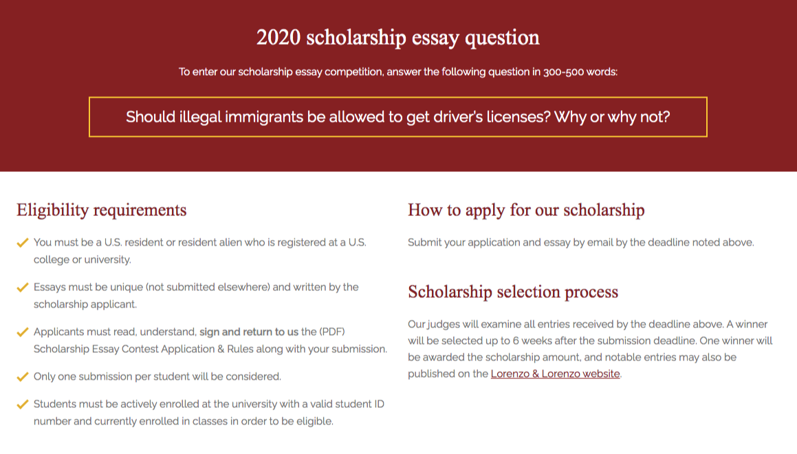 legal scholarship 2