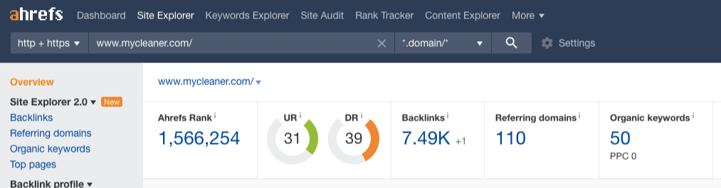 backlinks gone out of business