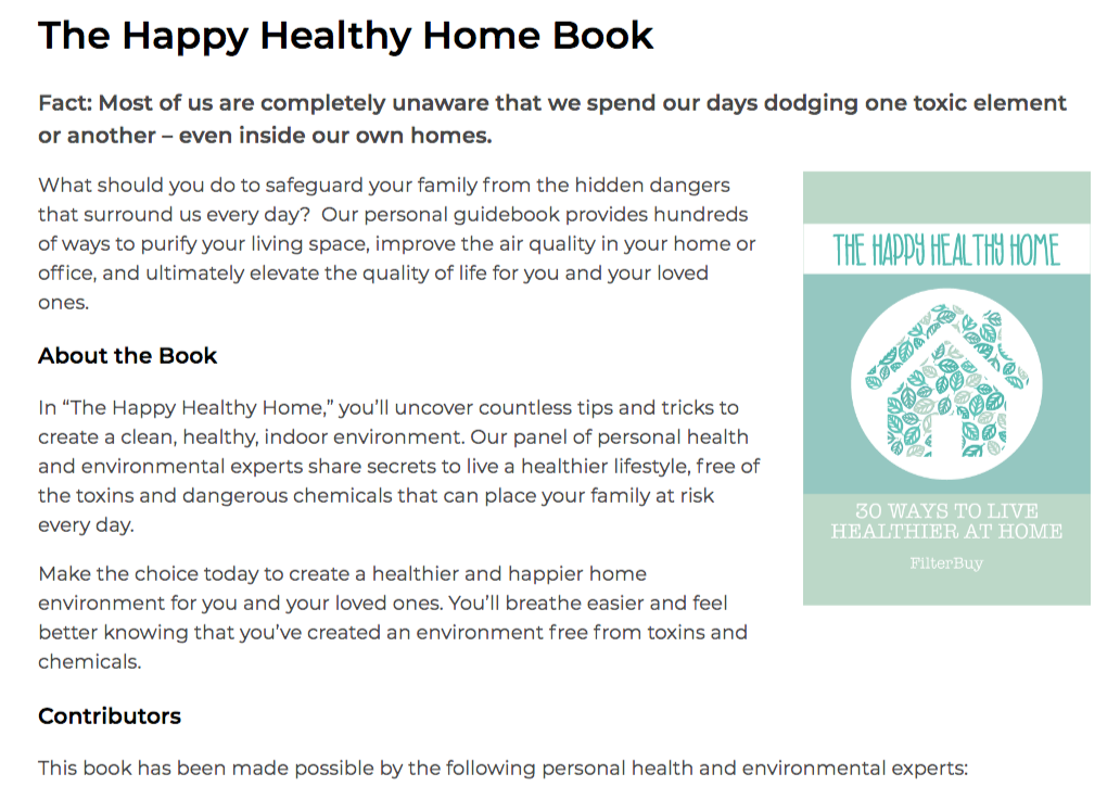 the happy health home book