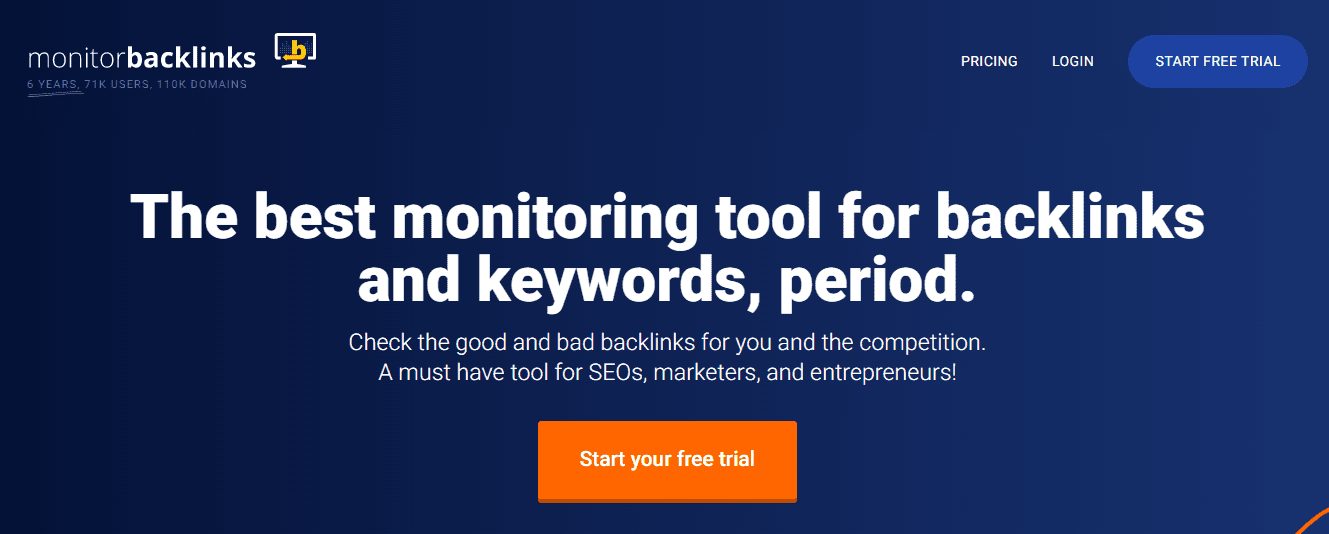 monitor backlinks - tracking backlinks