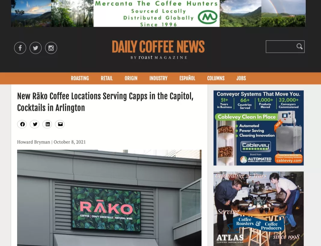 daily coffee news