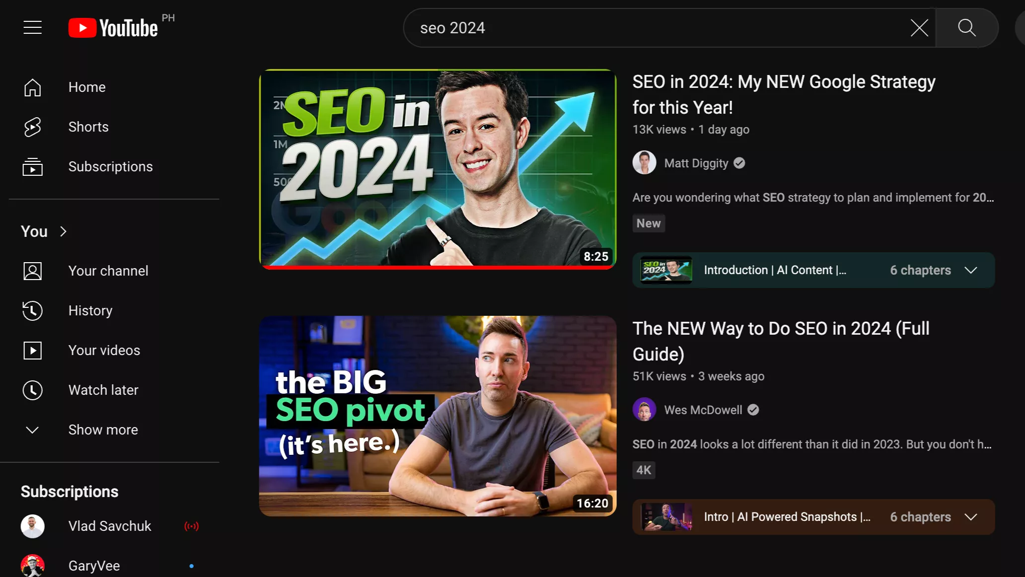 youtube seo in 2024